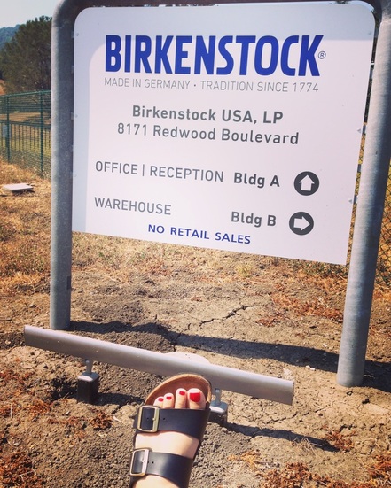 Gina Mama's I Love Birkenstocks Knock Off Birkenstocks Counterfeit Birkenstocks Fake Birkenstocks Fuzzy Birkenstocks Birkenstock USA  Building